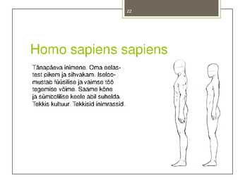 Taimede-loomade ja inimeste evolutsioon #22