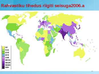 Maailmarahvastik ja rahvastikuprotsessid #13