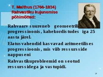 Maailmarahvastik ja rahvastikuprotsessid #14