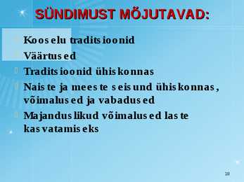 Maailmarahvastik ja rahvastikuprotsessid #18