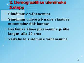 Maailmarahvastik ja rahvastikuprotsessid #29