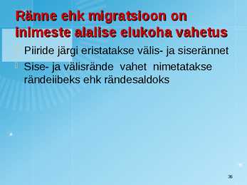 Maailmarahvastik ja rahvastikuprotsessid #36