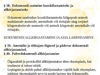 DOKUMENDI MENETLEMINE JA HOIDMINE #4