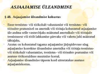 DOKUMENDI MENETLEMINE JA HOIDMINE #9