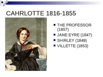 THE BRONTE SISTERS #3