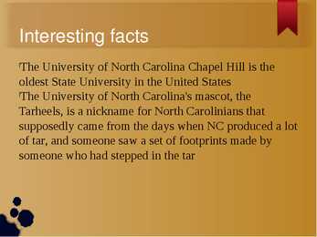 North Carolina #12