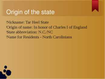 North Carolina #3