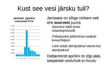 Jõgede veerežiim #9