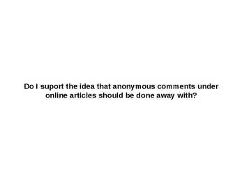 The Internet and Social Order #7