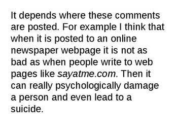 The Internet and Social Order #8