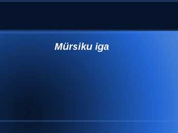 Mürsiku iga