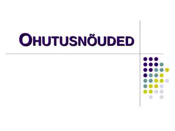 Ohutusnõuded