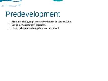 The Real Estate Developer´s Handbook #4