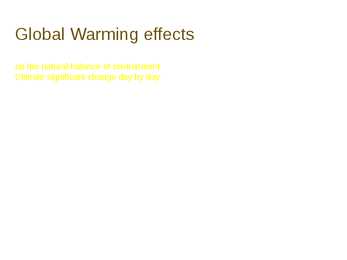 Global Warming #2