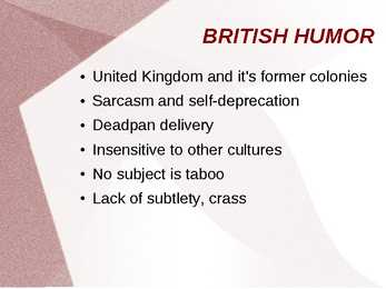 British humor #2