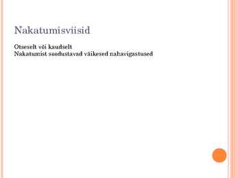Soolatüükad ja konnasilmad #3