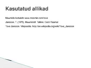Tove Jansson #10