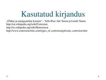 Korrosioon - esitlus #7