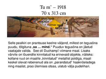 Marcel Duchamp - esitlus #15