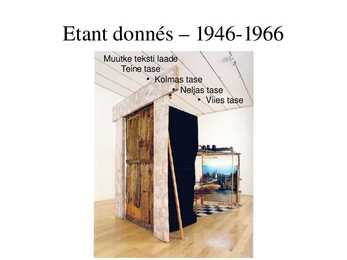 Marcel Duchamp - esitlus #25