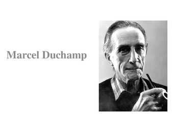 Marcel Duchamp - esitlus