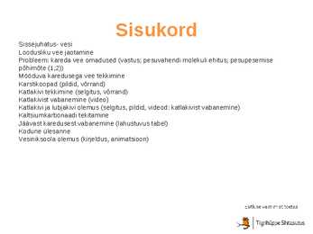 Veekaredus #2