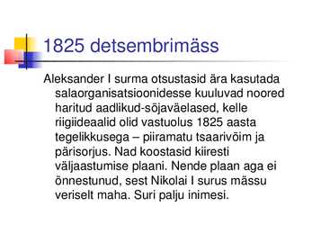 Venemaa 19-sajandi esimesel poolel #12