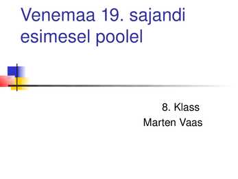 Venemaa 19-sajandi esimesel poolel