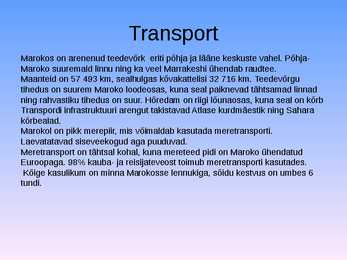 MAROKO Riik #34