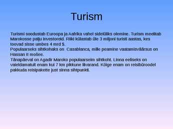 MAROKO Riik #36