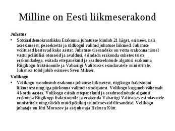 Sotsiaaldemokraadid-Euroopa rahvapartei-Euroerakond #9