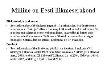 Sotsiaaldemokraadid-Euroopa rahvapartei-Euroerakond #10
