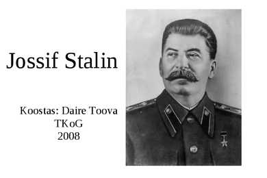 Jossif Stalin