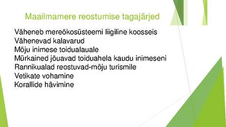 Veekogude reostumine ja kaitse #5