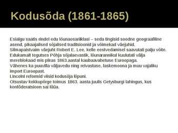 Ameerika Ühendriigid 19 sajand #9