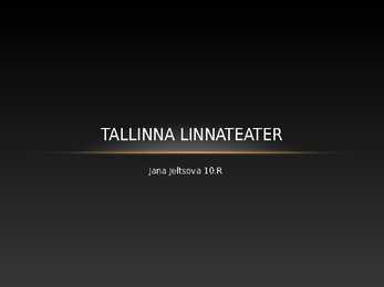 Tallinna Linnateater