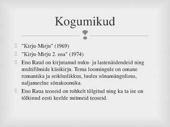 Eno Raud #8
