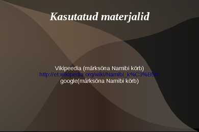 Namibi Kõrb #10