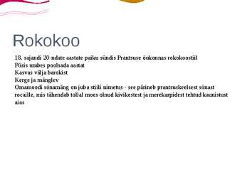 Rokokoo #2