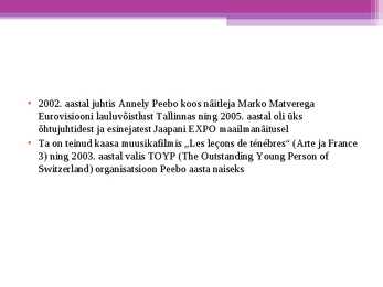 Annely Peebo #6