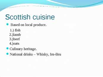 Scottish cuisine #2