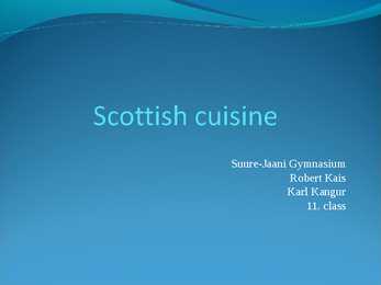 Scottish cuisine
