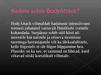 BodyAttack #6