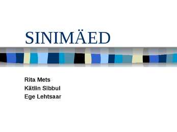 SINIMÄED