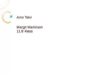 Aino Talvi
