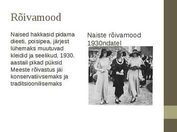 Kultuur ja olme Eesti Vabariigis #13