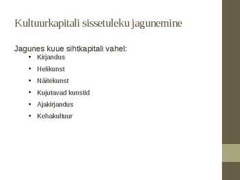 Kultuur ja olme Eesti Vabariigis #4