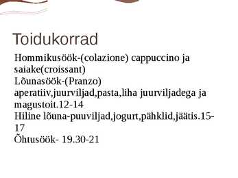 Itaalia köök #9