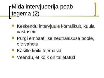 Intervjuud #14