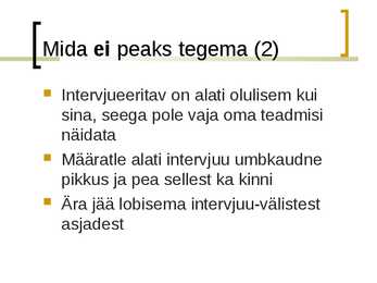 Intervjuud #16